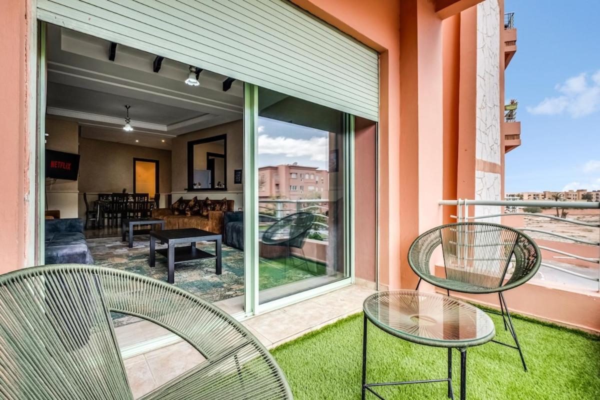 Appartement Cozy Family Oasis With Pool & Modern Design Marrakesh