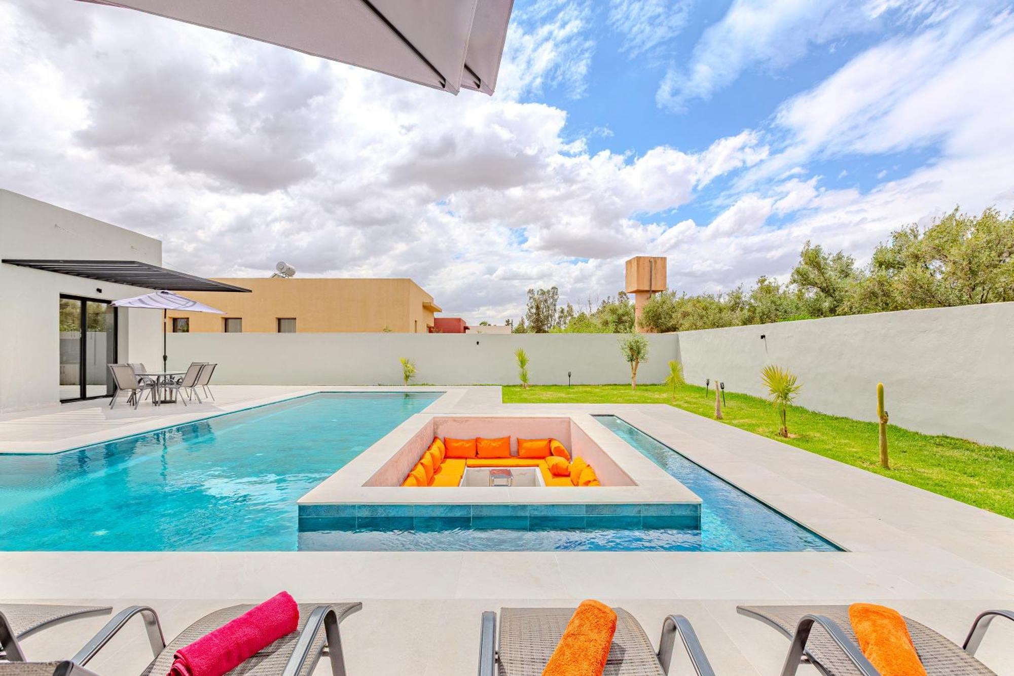 Charmante Aya! Elegante & Calme Avec Piscine Villa Marrakesh