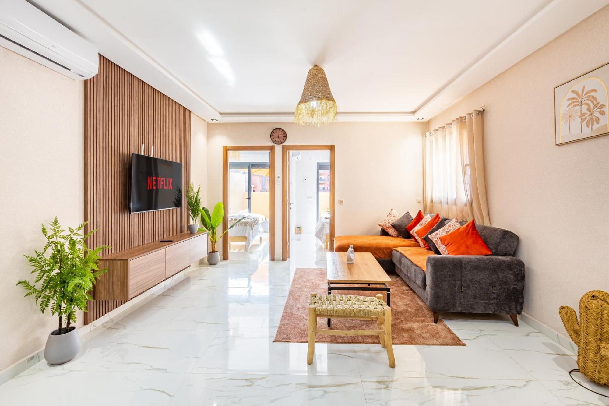 Luxe Et Calme De Gueliz Avec Grande Terrasse