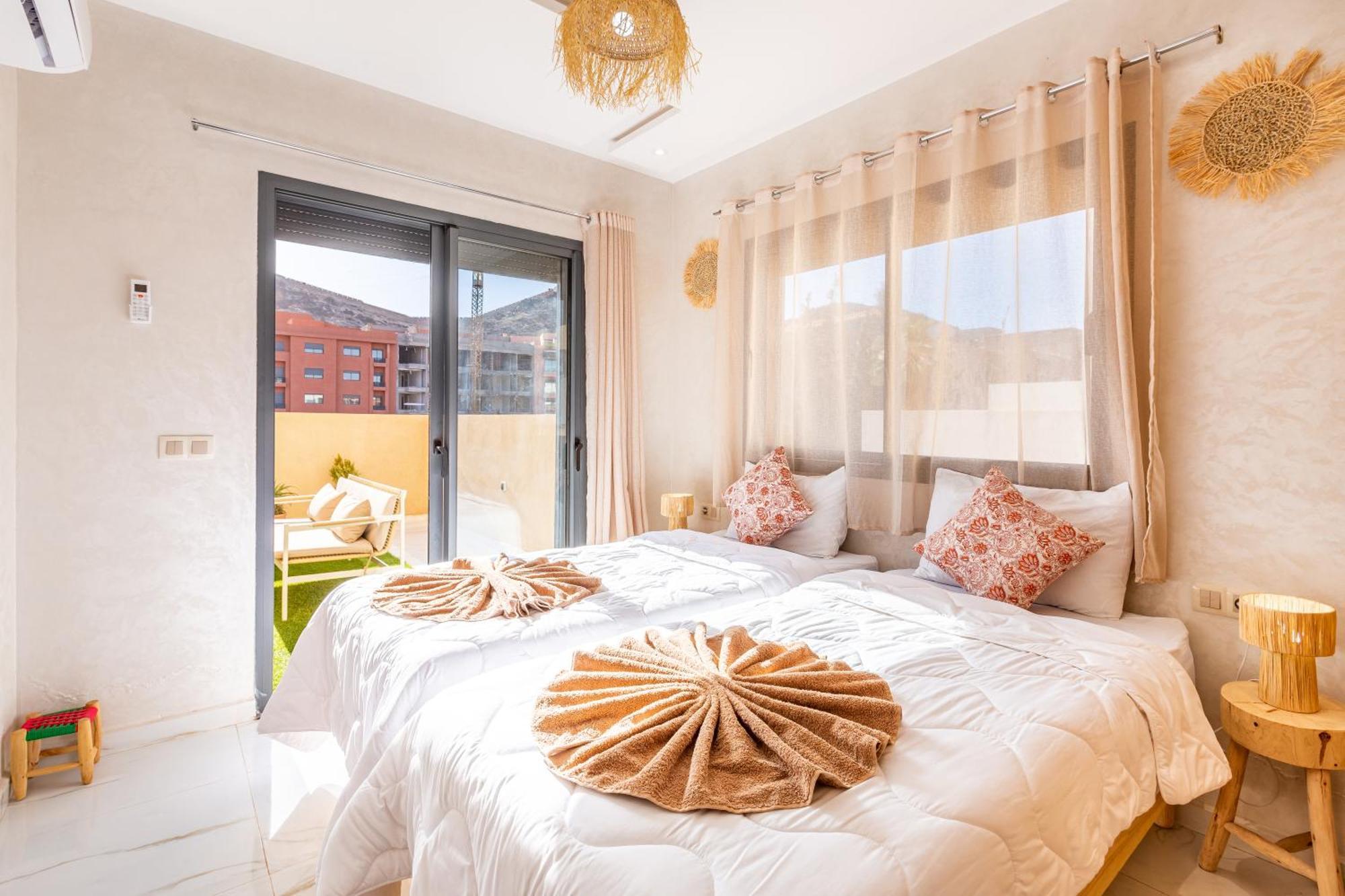 Appartement Luxe Et Calme De Gueliz Avec Grande Terrasse Marrakesh