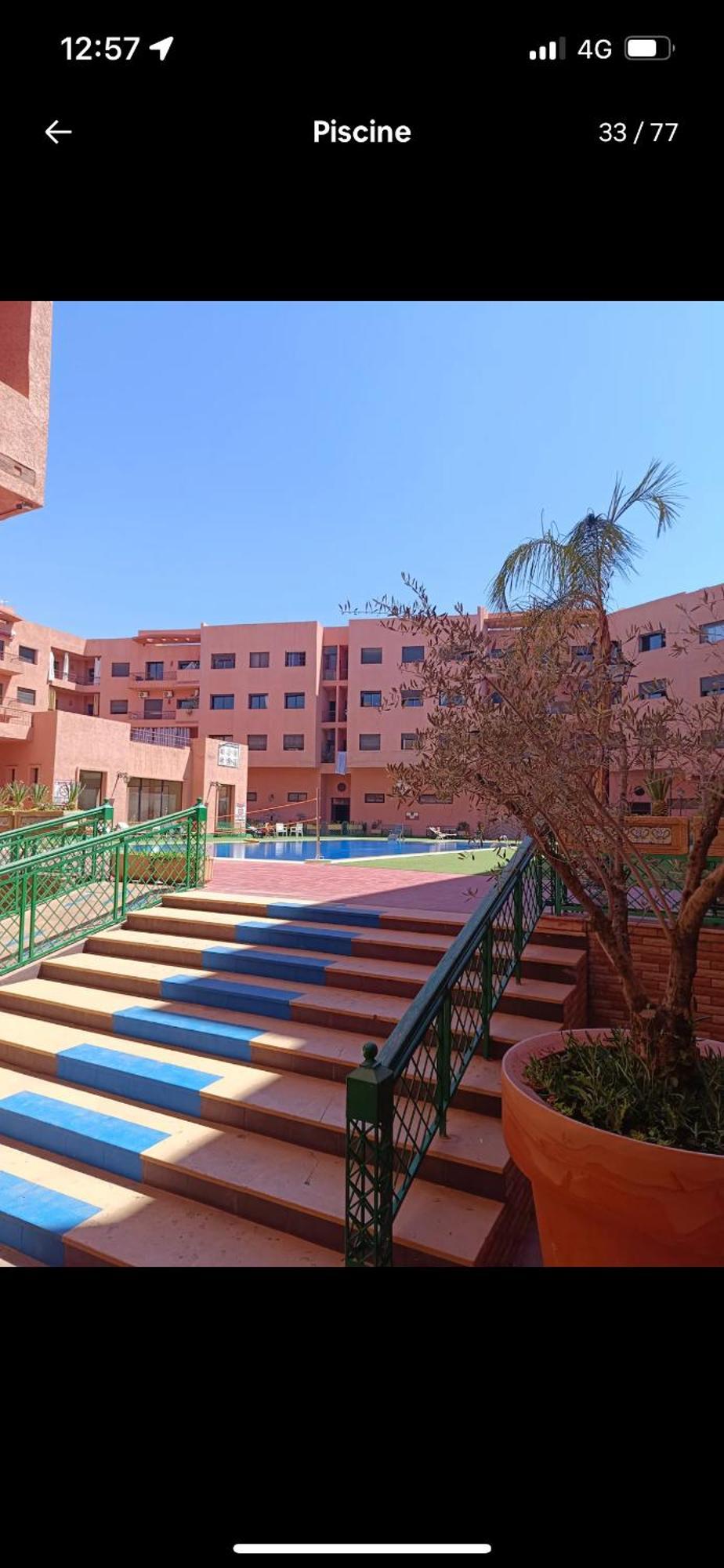 Big Comfort With Pool North Gueliz Ambiance Appartement Marrakesh