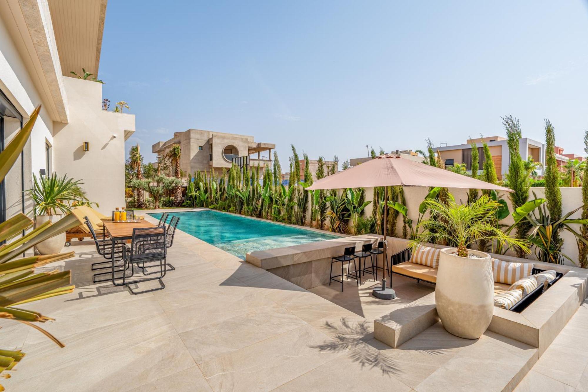Bahia Luxury-pool Breakfast & Golf Access Holiday home Marrakesh