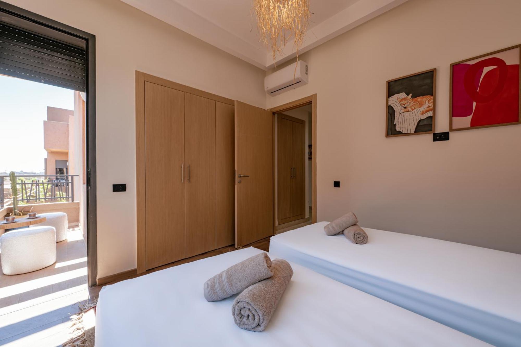 Secret Oasis - 4 Bedroom Rooftop, Pool&ac - Up To 10 Guests Villa Marrakesh