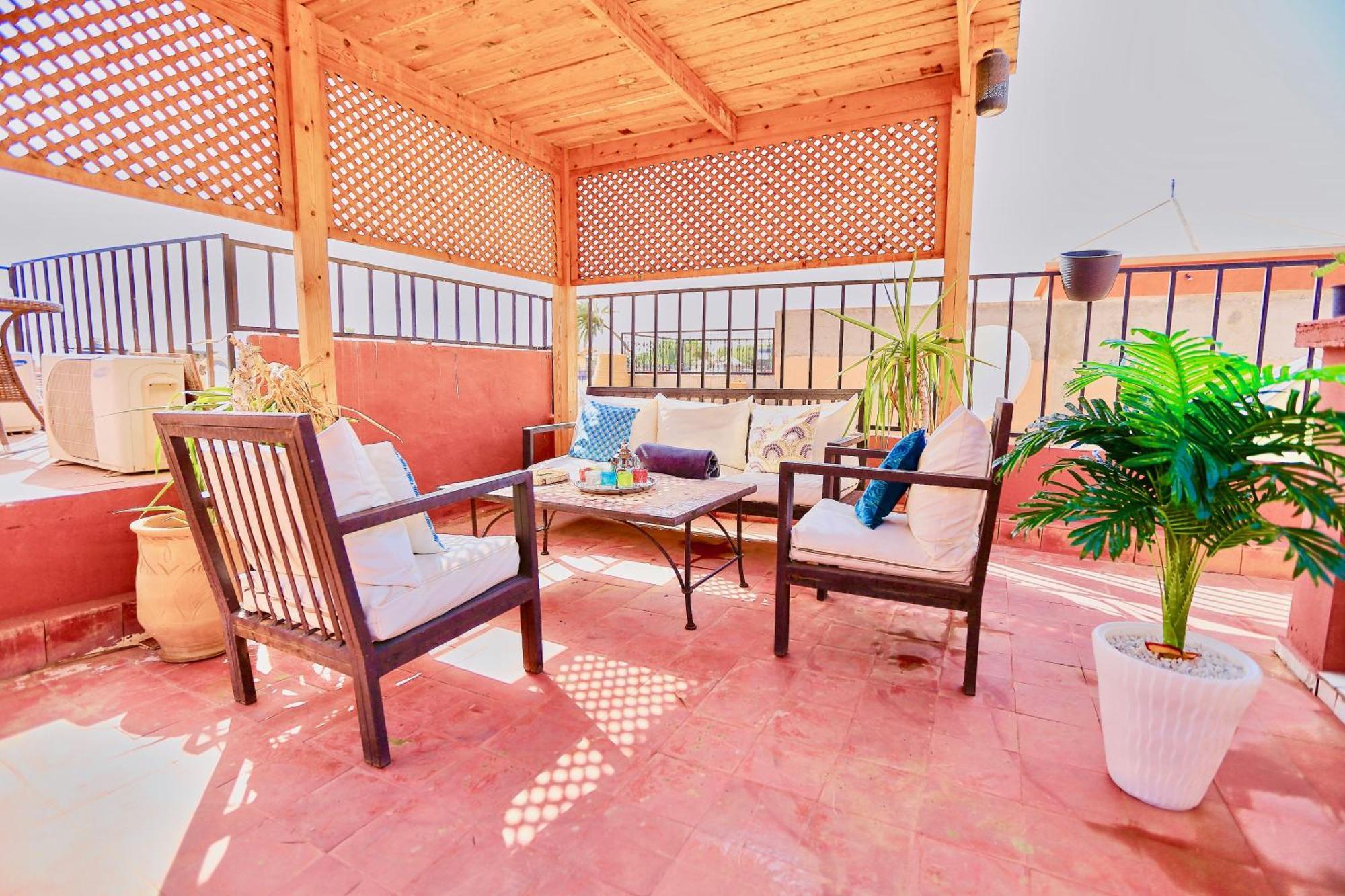 Full Pool Terrasse Alqaria Assiyahiya Holiday home Marrakesh