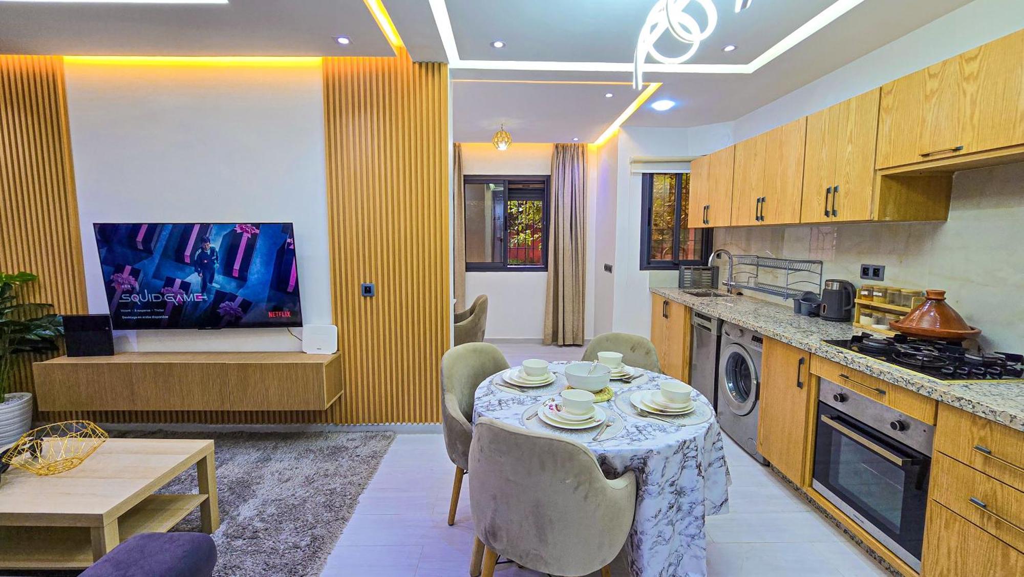 Chic Et Confortable, Netflix, Ps4 & Wi-fi Centre Marrakech * Marrakesh