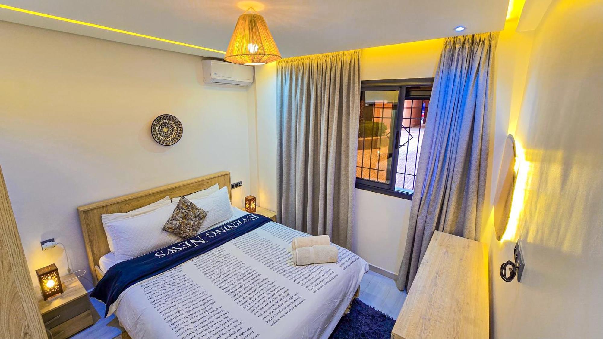 Apartment Chic Et Confortable, Netflix, Ps4 & Wi-fi Centre Marrakech Marrakesh