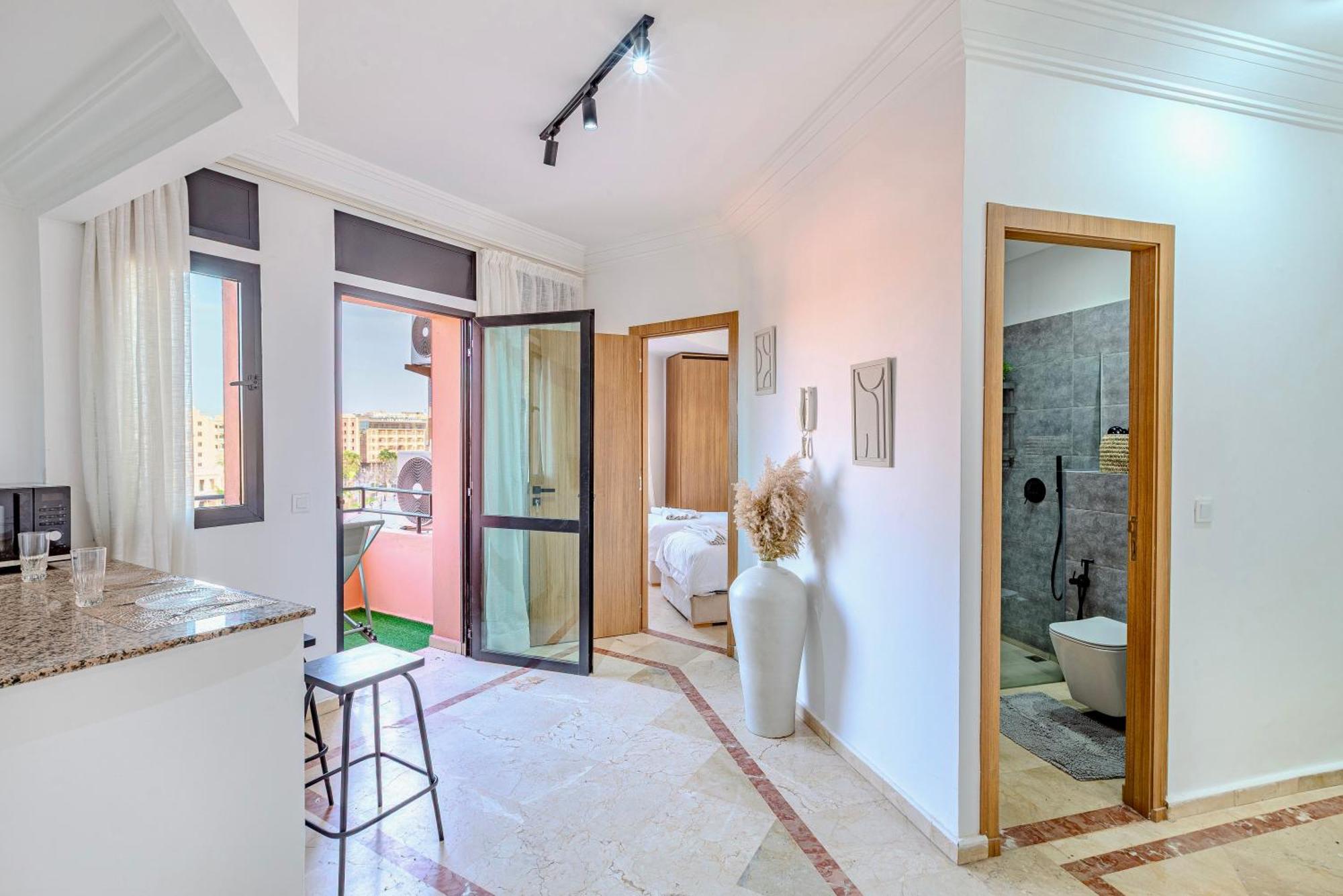 Manahil Modern Gueliz Center Apartamento *