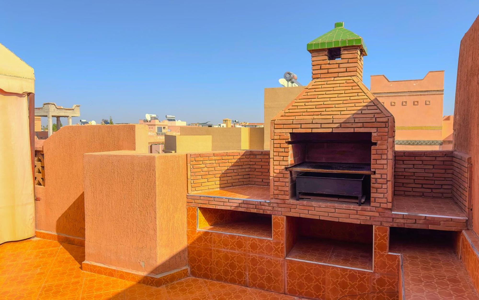 Appartamento Rare ! Duplex Avec Vue Sur Les Toits De Marrakech *