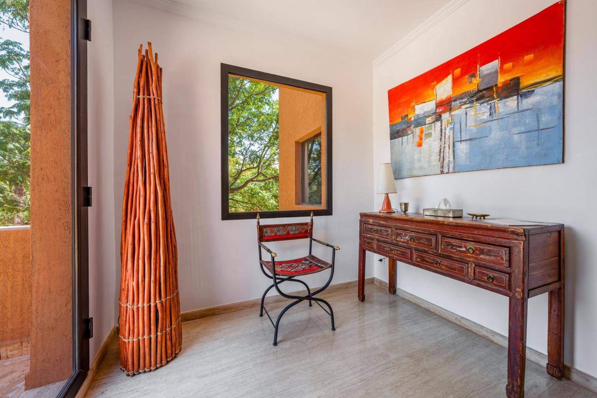 Villa Simari Palmeraie Marrakech Nouveau! Petit Dejeuner Compris-entierement Renovee-superbe Piscine Privee Chauffee-personnel De Maison Inclus-grand Jardin De 2000m2-terrain De Petanque-ambiance Typique Berbere-havre De Paix *
