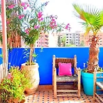 Rare : Superbe Appartement&Grande Terrasse Avec Vue Degagee Dans Le + Joli Quartier De Marrakech, Majorelle