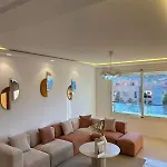 Les 3 Collines - Grand Appart Moderne A Gueliz Avec Vue Et Confort Premium