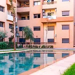New 1Br Appart Proche M Avenue , Swimming Pool , Balcony & Parking