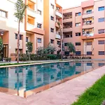 New 1Br Appart Proche M Avenue , Swimming Pool , Balcony & Parking