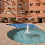 Elegant Appartement 2 Chambres Avec Piscine Et Climatisation A Gueliz