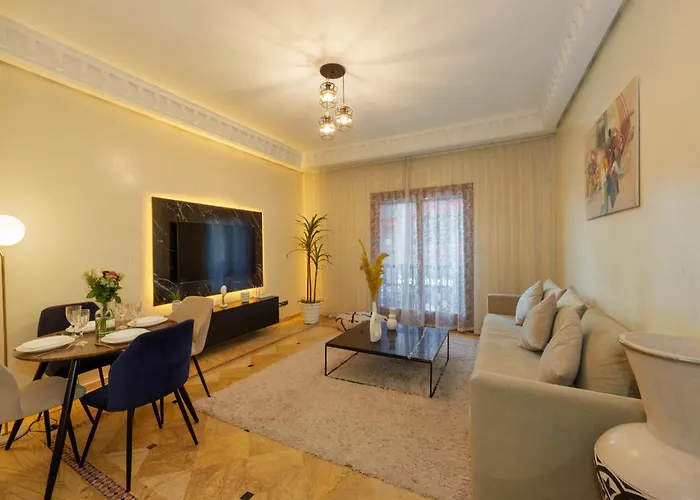 Appartement Haut Standing Gueliz Plaza Avec Vue