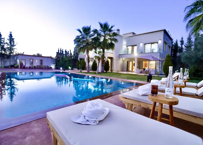 *Villa De Luxe A Marrakech, Vue Sur Les Montagnes*
