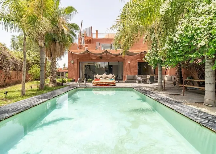 Designer Villa In La Palmeraie Marrakech