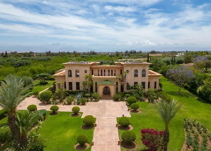 Golf Mansion With Atlas Mountain View