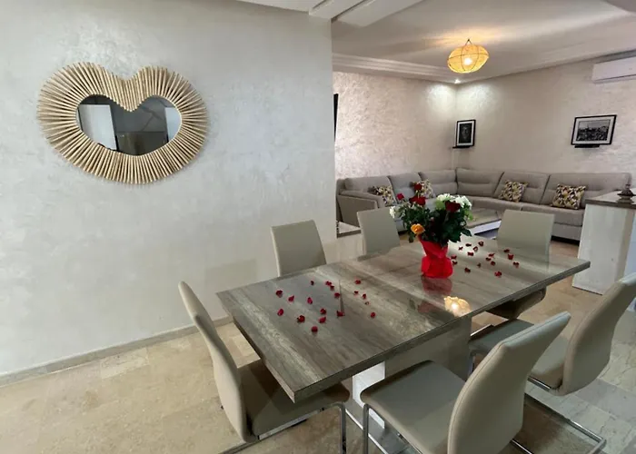 Appartement 3 Chambres Gueliz Hivernage Marrakech Centre 5 Etage M21