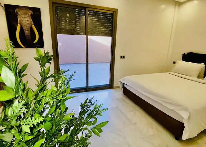 Appartement High Standing Au Centre De Gueliz
