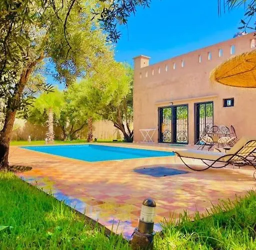 Villa Des Tortues 3 Marrakech Piscine Privative Sans Vis A Vis