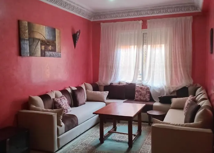 Superbe Appartement 2 Chambres A Al Fadl Marrakech