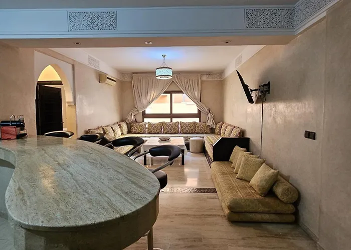 Appartement Douillet Au Centre Gueliz