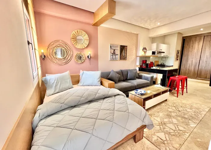 Appartement Elegant Et Securise Au Centre De Marrakech