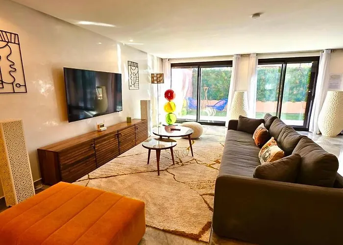Duplex Neuf Hivernage Marrakech For 2 To 4 People