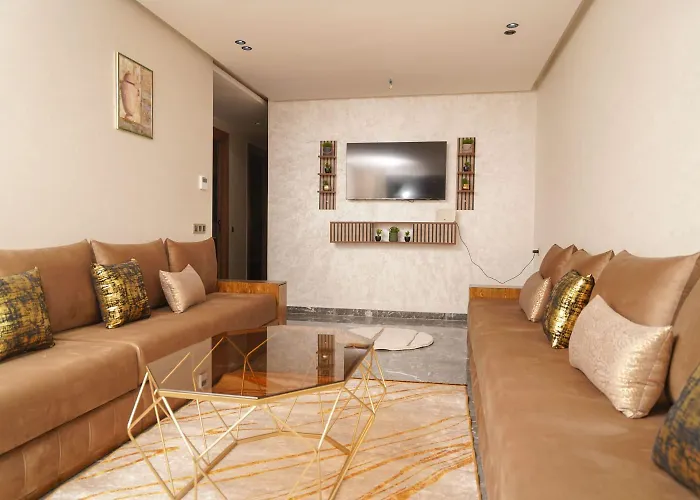 Appartement Yassine Bien Equipe A Marrakech