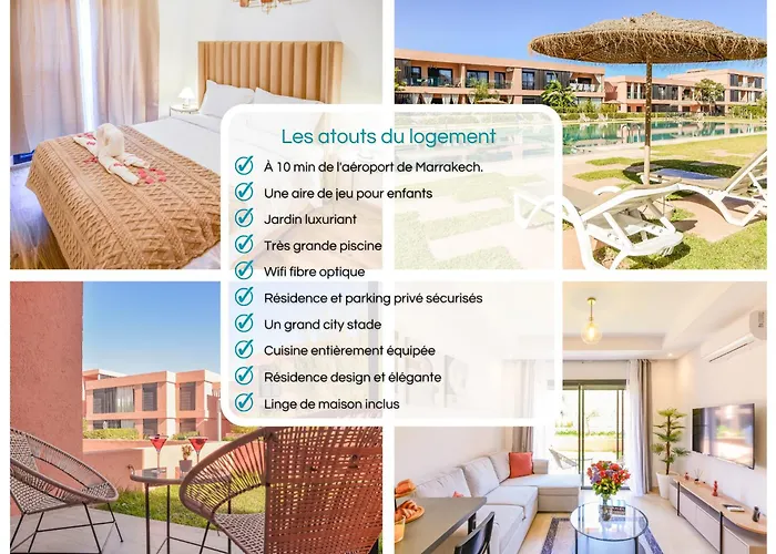 Lina Cosy - Clim, Wifi, Jardin A 10Min De L\'Aeroport