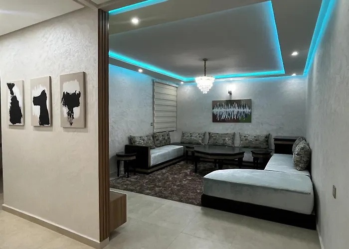 Modern Apartment With Fully Equipped Kitchen Perfect Location In Marrakech