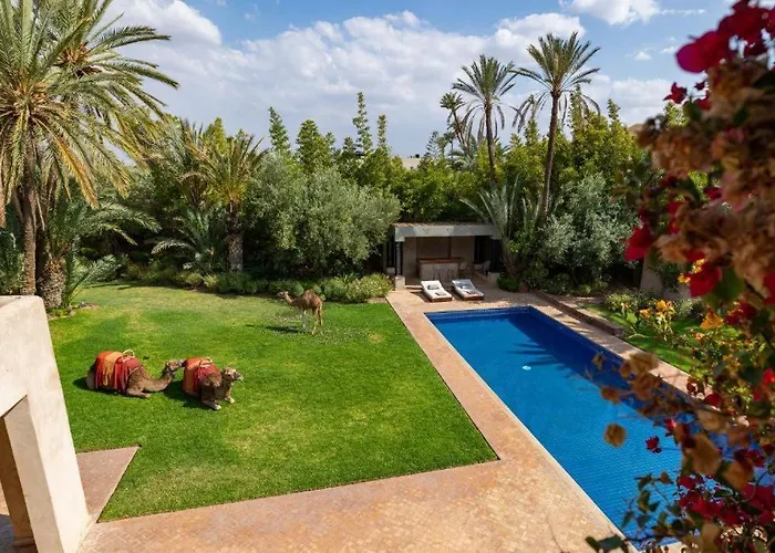 Villa Sahar Palmeraie Avec Piscine Chauffee !