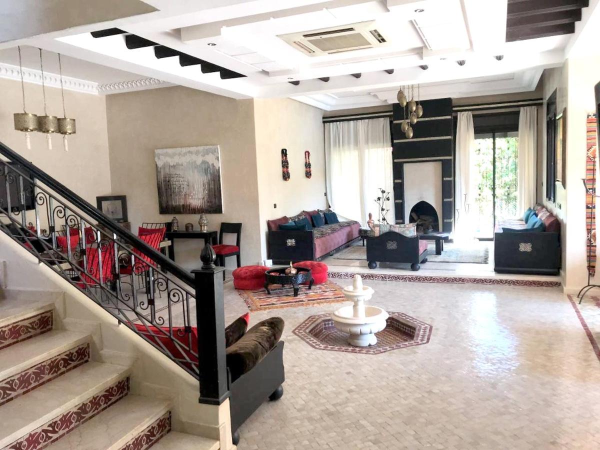 5 Bedrooms With Private Pool Enclosed Garden And Wifi At Marrakech Annakhil Villa