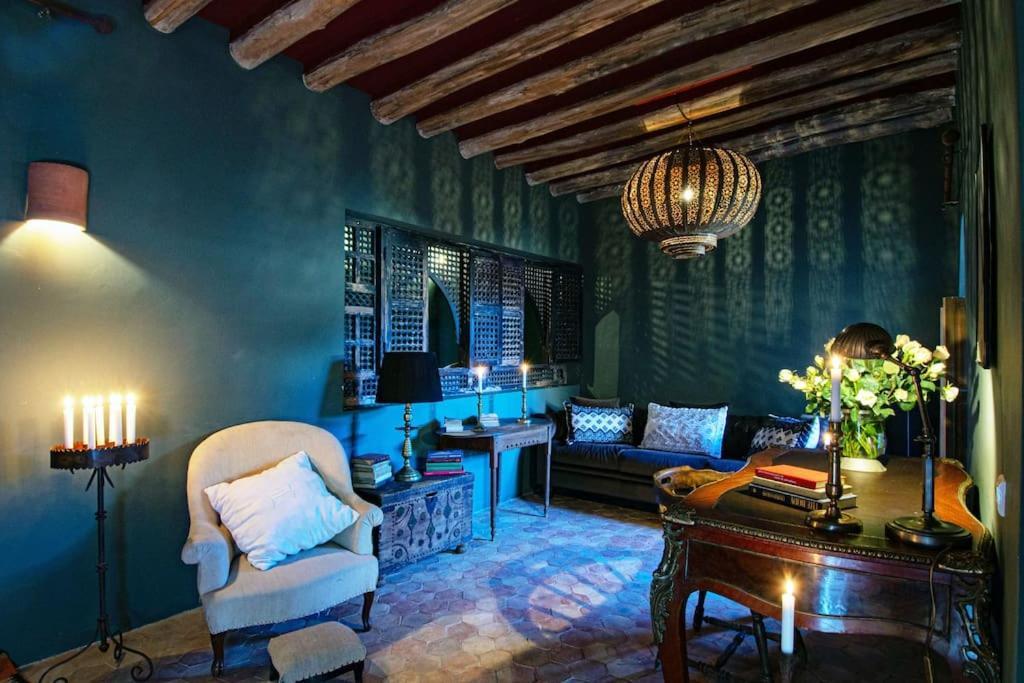 Villa Aux Portes De Marrakech Arts&déco Avec Piscine