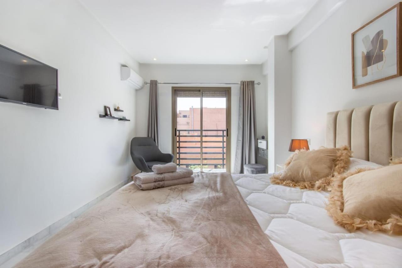 New! élégance, Gueliz, Terrase, Iptv Appartement