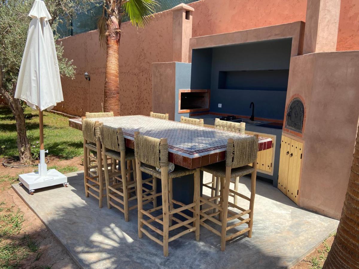 Scil De Luxe, Piscine Chauffee, 3 Suites, Hamam, Jacuzzi Exterieur, Salle De Sport, Vue Sur L'atlas, Parkings Prive, Pas De Vis A Vis ! Villa