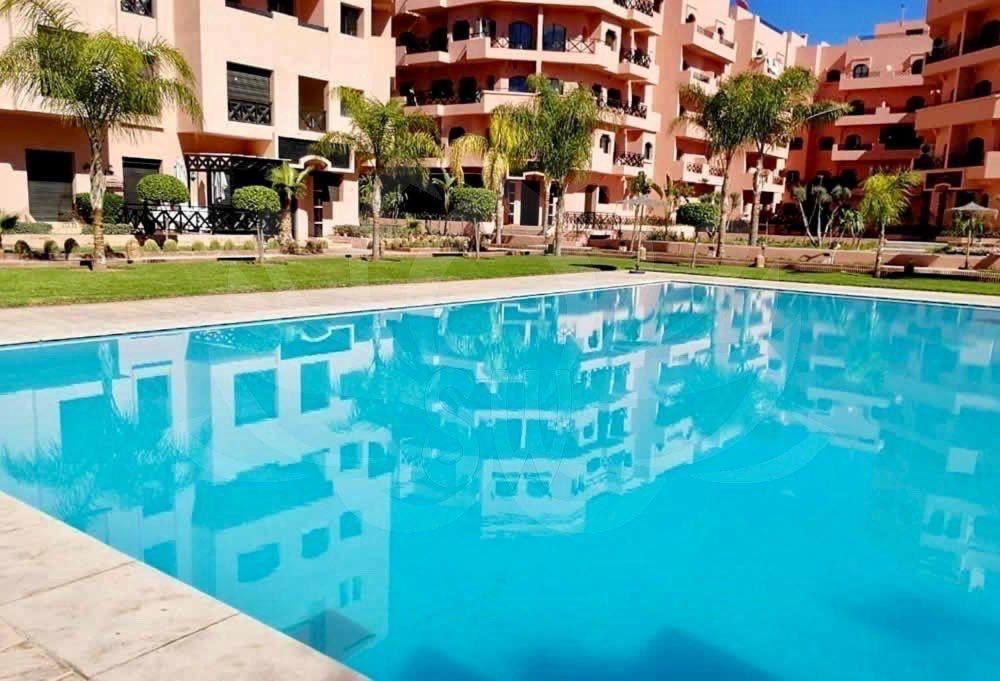 Apartment Un Moderne Chic Vue Sur Piscine Marrakesch