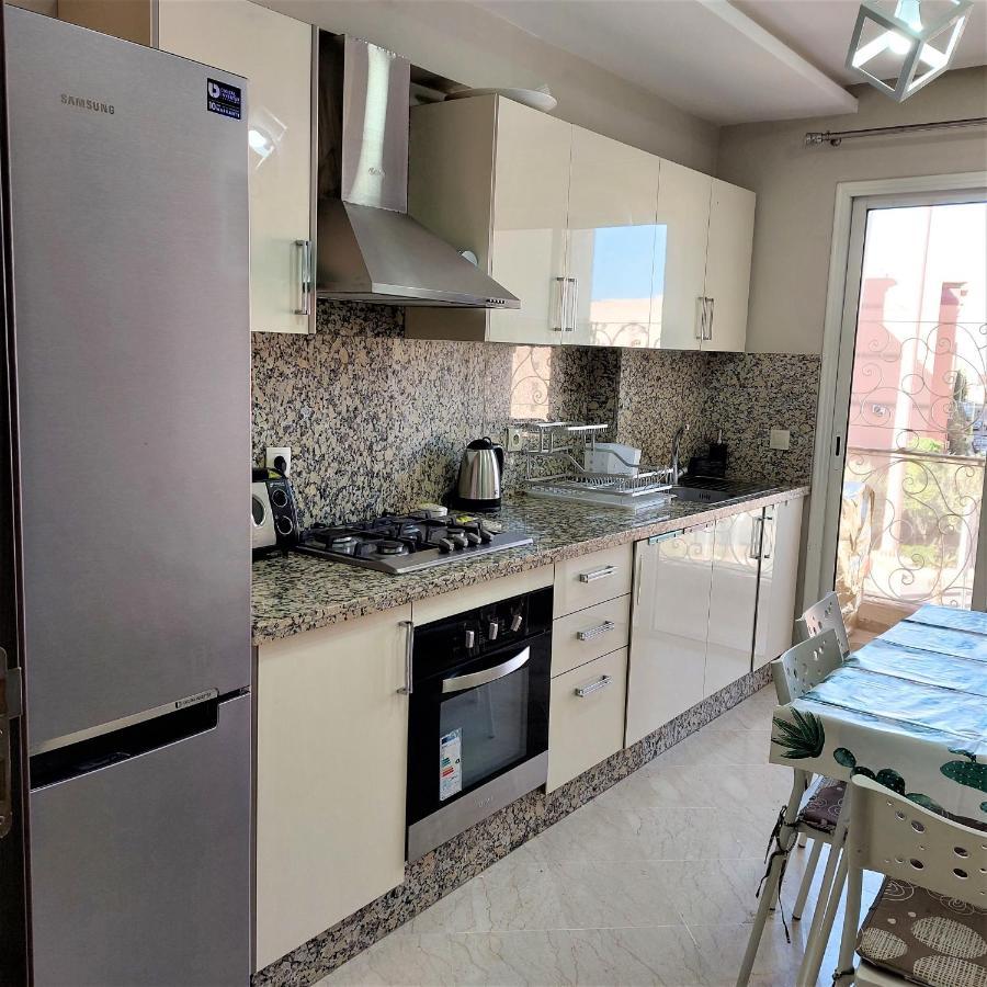 Apartamento Pour Familles En Avec Piscine Et Wifi Marrakesh