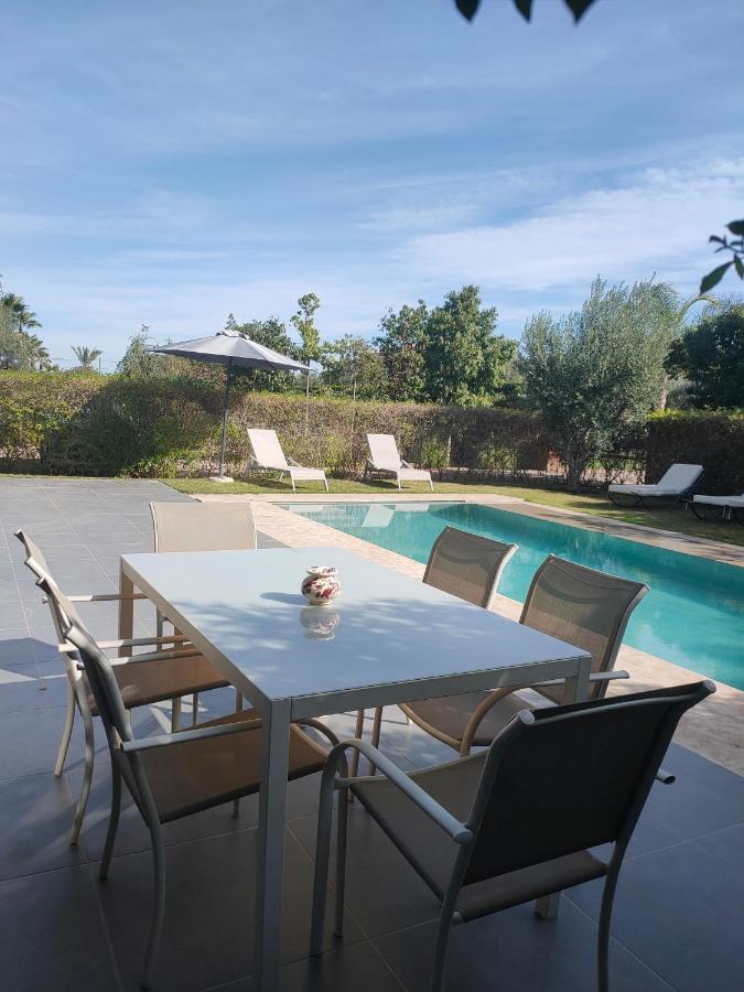 Sara Avec Sa Piscine Et Jardin Marrakesh