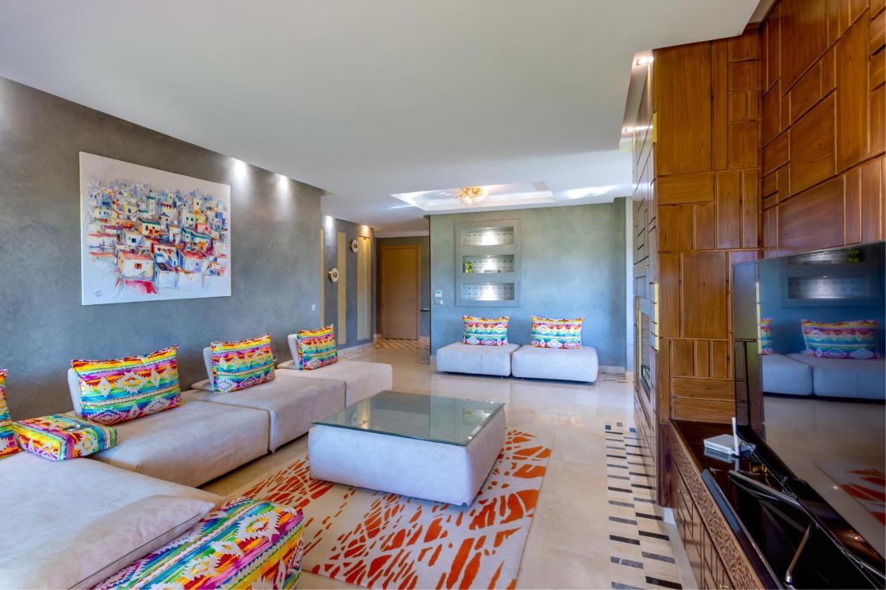 Somptueux 3 Chambres De 160 M². Front De Golf Apartment Marrakesch