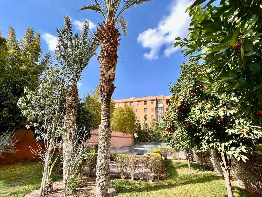 Apartment Superbe Avec Terrasse Et Jardin Au Coeur De L'hivernage Marrakesch