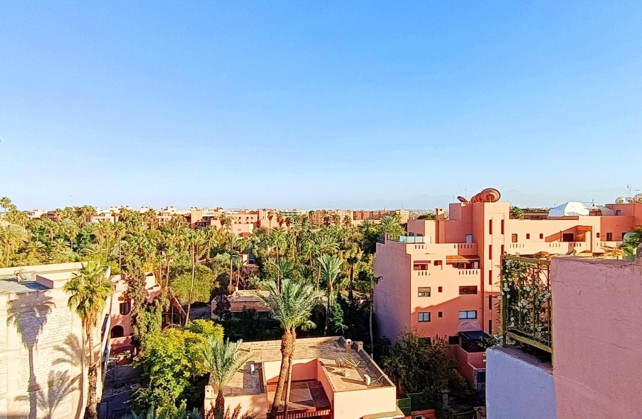 Rare : Superbe Appartement&grande Terrasse Avec Vue Degagee Dans Le + Joli Quartier De Marrakech, Majorelle Apartment *