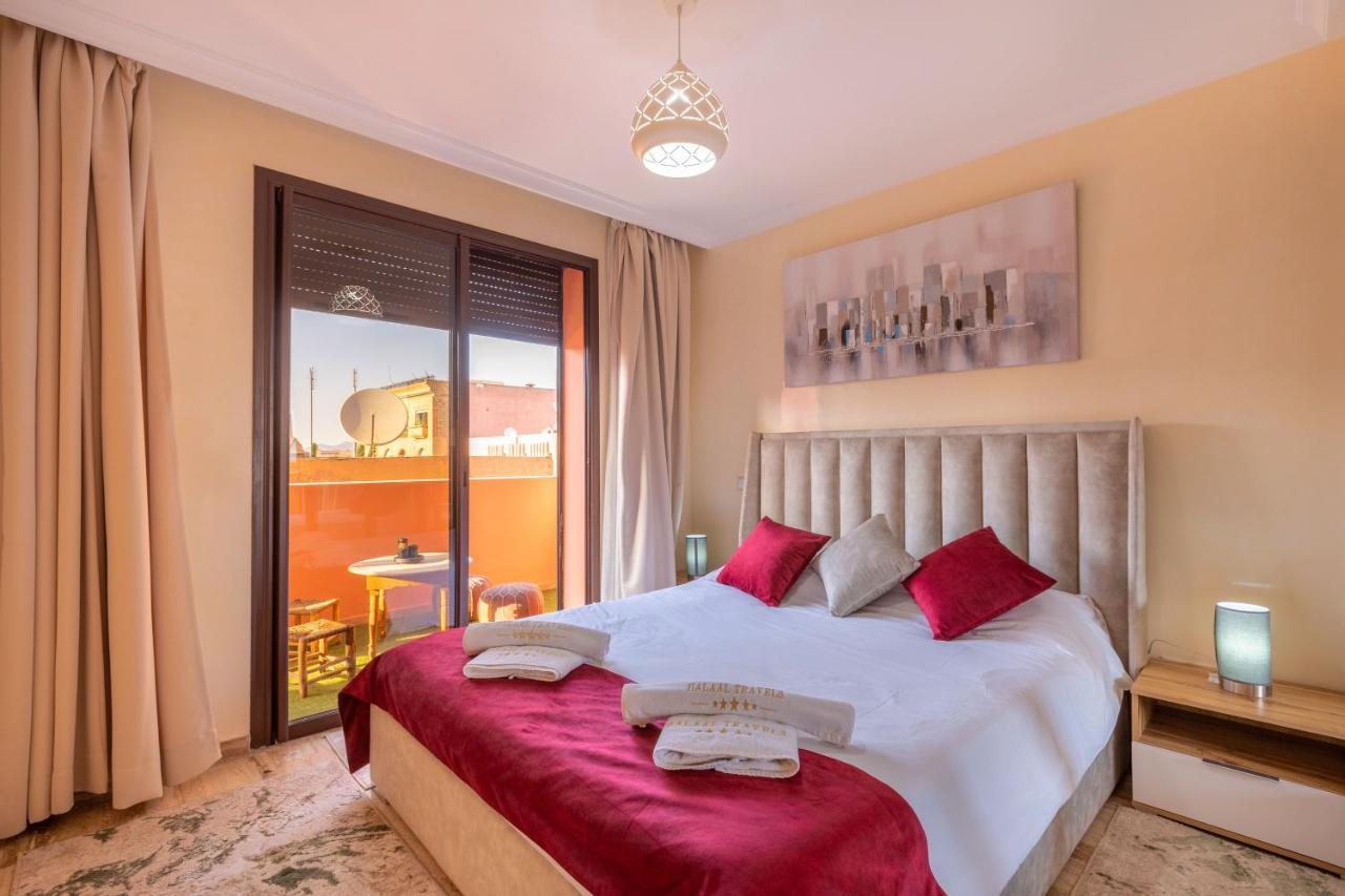 New! Appt City Garden, In Gueliz Near Carre Eden, Parking