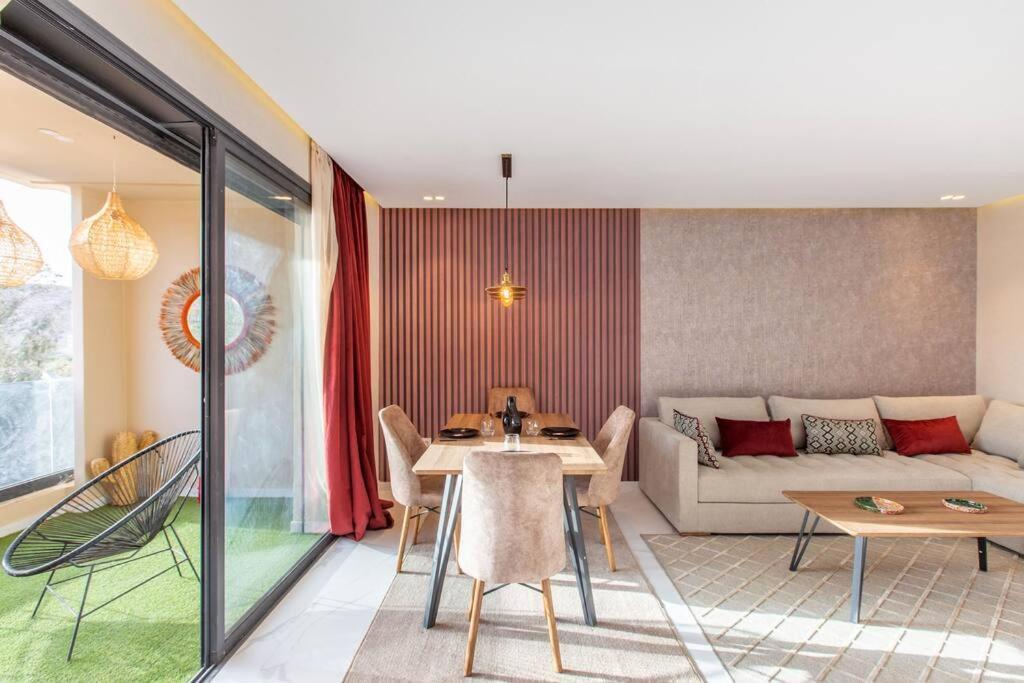 Appartement Design, Standing, Salon Modern, Terrasse Marrakesh