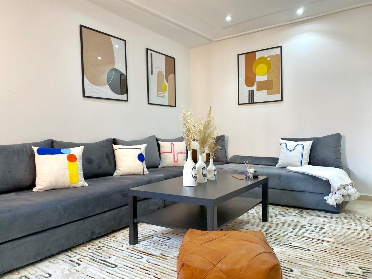 Moderne Avec Piscine 7 Minutes To Gueliz Downtown Appartement