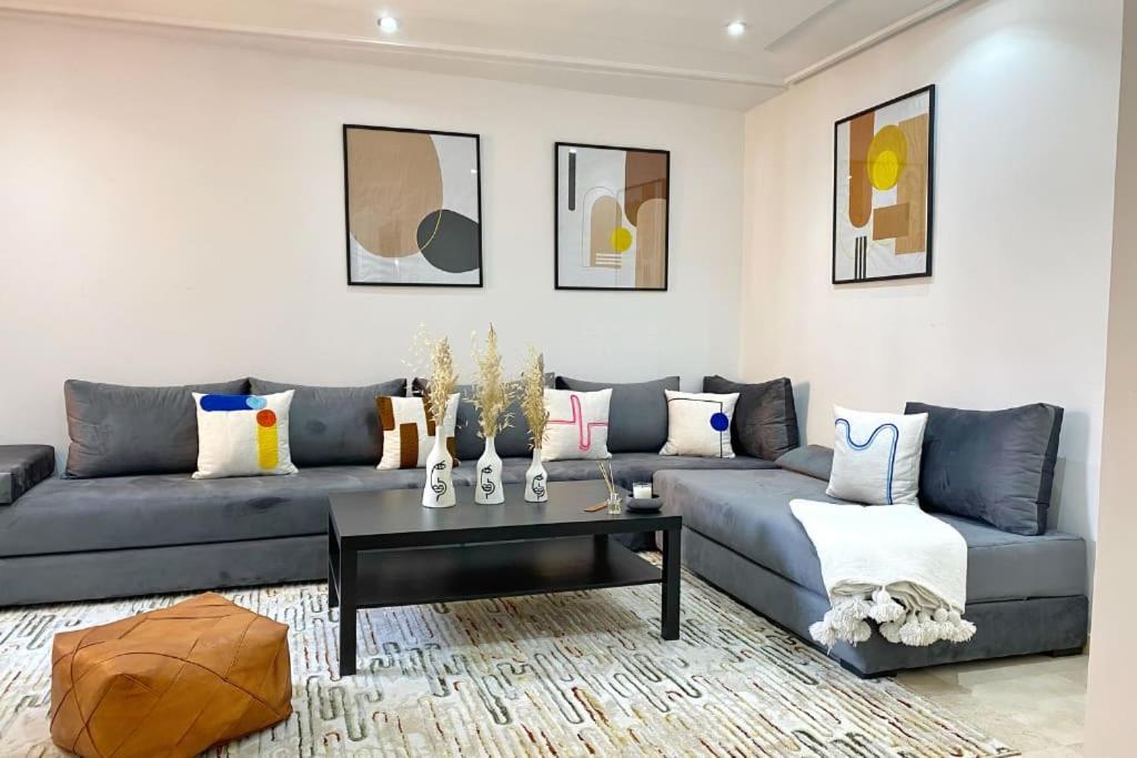 Appartement Moderne Avec Piscine 7 Minutes To Gueliz Downtown *