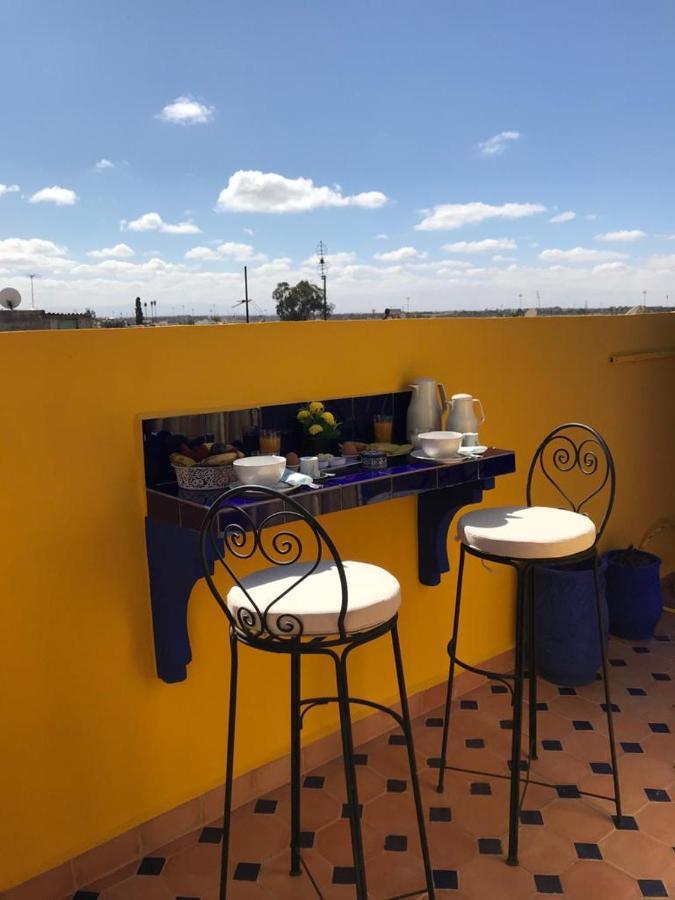 Riad Authentic Moroccan Charm In Marrakech Terrace *