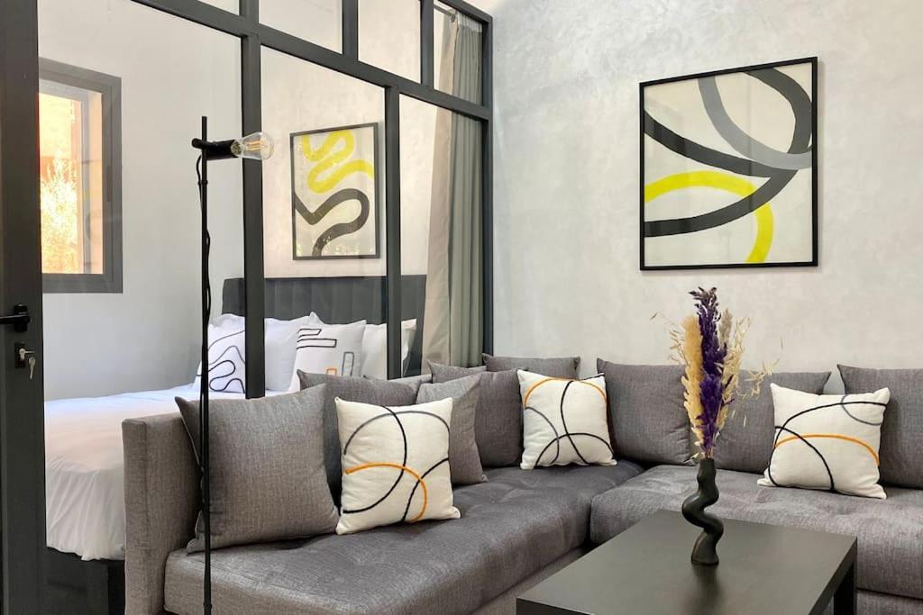 Appartement Elegant Masterpiece With Swimingpool 7 Minutes To Gueliz Downtown