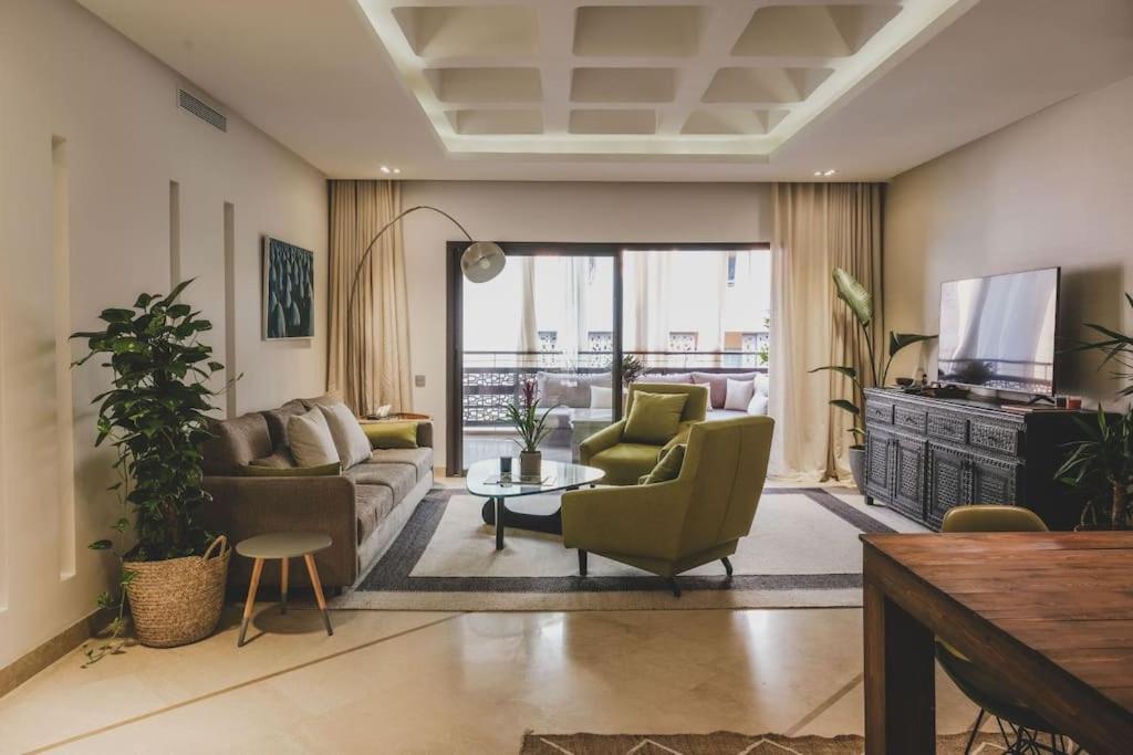 Appart Avec Grande Terrasse, Carre Eden Marrakech Appartement